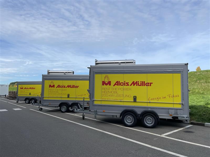 Einsatzgebiete für mobile Wärme